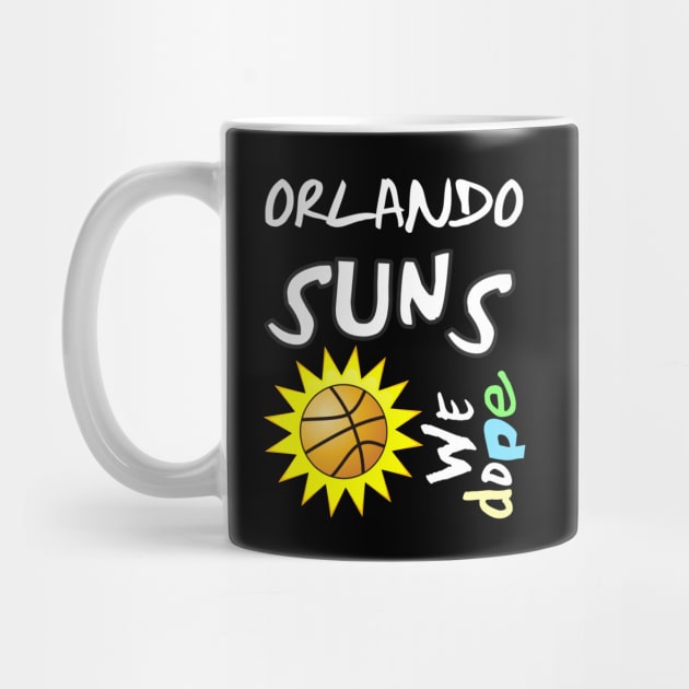 Orlando Suns Basketball Squad Warmup Jersey (OREO) (We Dope Edition) by WavyDopeness